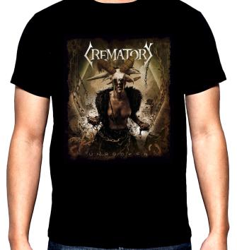 Crematory, Unbroken, men's  t-shirt, 100% cotton, S to 5XL